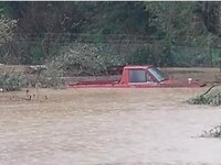 Δυτ. Αχαΐα: Βούλιαξε το αγροτικό στα Λουσικά