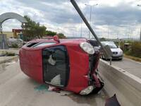 Πάτρα: - Έφερε τούμπα στην Ακτή Δυμαίων-...