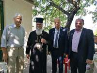 Ο Αντιπεριφερειάρχης Φωκίων Ζαΐμης επισκ...