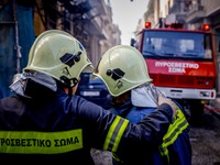 Πάτρα: Λαμπάδιασε μηχανάκι εν κινήσει