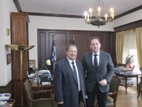  Συνάντηση αναπληρωτή Πέτσα με τον Δήμαρ...