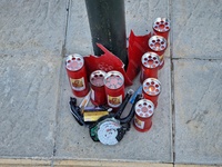 Πάτρα: Κομμάτια της μηχανής, ένα πακέτο ...