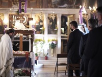 Στην Ακολουθία του Επιταφίου στη Χαλέπα ...