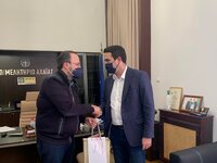 Κλιμάκιο του ΚΙΝ.ΑΛ στο Επιμελητήριο Αχαΐας