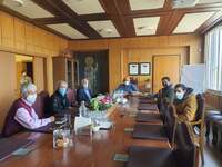 Συνάντηση με τον Πρύτανη του Πανεπιστημί...