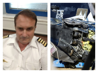 Θρήνος για τον πιλότο που χάθηκε στον Πό...