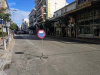 Ούτε σταθμεύεις, ούτε σταματάς στην Αγίο...