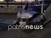 Σοβαρό τροχαίο με δύο τραυματίες στην Αμαλιάδα