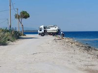 Πάτρα: Βυτιοφόρο άδειαζε το περιεχόμενό ...