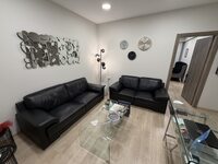 Πωλείται Σετ δερμάτινων καναπέδων (3θ + ...