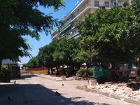 Πάτρα: Τα έργα στην Τριών Ναυάρχων "...