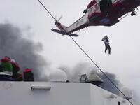 Οι πρώτες εικόνες από τα καμμένα γκαράζ ...