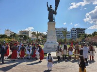 Πάτρα: Κατάθεση στεφάνων από τους επισήμ...