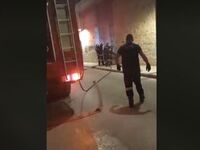 Πάτρα: Φωτιά σε βοηθητικούς χώρους της Μ...