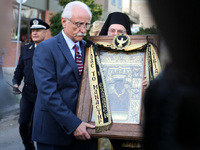 Έφτασε η εικόνα της Παναγίας Σουμελά στη...