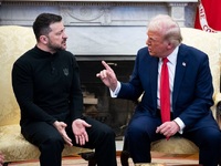 Τραμπ: Σκληρή γλώσσα για Ζελένσκι, σιωπή...