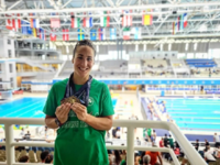 Η πρωταθλήτρια κολύμβησης Νόρα Δράκου απ...