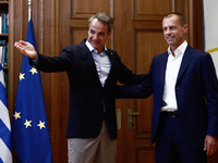 Κοινές δηλώσεις Μητσοτάκη - Τσεφέριν μετ...