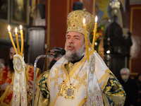 Στην Πάτρα λειτούργησε για την εορτή του...