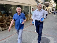 Εκλογές 2023: Στο Αίγιο ο Άγγελος Τσιγκρ...