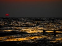 Το χρυσό ηλιοβασίλεμα στην Κέρκυρα