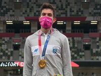 Μίλτος Τεντόγλου: Η στιγμή της απονομής ...