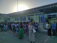 Το σπιράλ σε σχολεία της Πάτρας για τον αγιασμό 