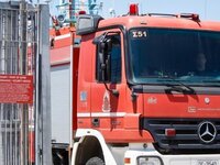 Πύργος: Μεγάλη φωτιά πλησίον της Ε.Ο. Πύ...