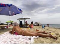 Παραλία Καλογριάς: Μποτιλιάρισμα στο δρό...