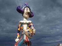 Πάτρα: Η εντυπωσιακή καρναβαλική φιγούρα...