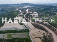 Ηλεία: Σε επίπεδο συναγερμού ο ποταμός Αλφειός