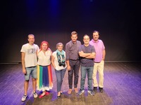 Επισκέψεις Πέτρου Ψωμά στα θέατρα “act” ...