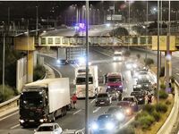 Τροχαίο στην Αθηνών-Λαμίας - Εξετράπη βυτιοφόρο 