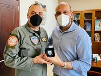 Ο Ιάσονας Φωτήλας επισκέφθηκε την 116ΠΜ ...