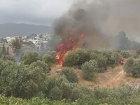 Φωτιά Δροσιά:  Ενημερώθηκαν οι κάτοικοι ...