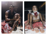 Έλλη Τρίγγου- Αργύρης Πανταζάρας επί σκη...