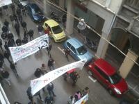 Πορείες αντιεξουσιαστών στην Πάτρα για Γ...