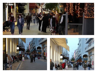 Σαββατόβραδο με κοσμοσυρροή στο κέντρο τ...