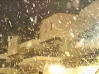 Στα «λευκά» η Ξάνθη με πυκνή χιονόπτωση