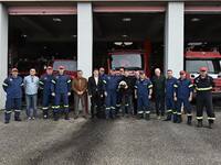 Ο Νίκος Ανδρουλάκης επισκέφθηκε τους πυρ...