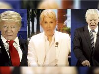 Ο Τάκης Ζαχαράτος ως Έλεν ντε Τζενέρις ,...