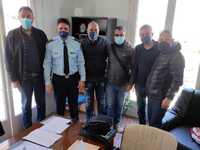 Στην Τροχαία Πατρών ο αντιδήμαρχος Τ. Πε...