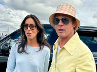 Μπραντ Πιτ και Ινές Ντε Ραμόν παρακολούθ...