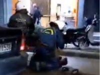 Πάτρα- ΒΙΝΤΕΟ: Η στιγμή που άνδρες των Μ...