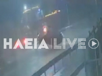 Ηλεία - Απίστευτο βίντεο: Η στιγμή που α...