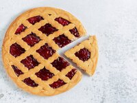 Συνταγή για πάστα φλώρα με μαρμελάδα κεράσι