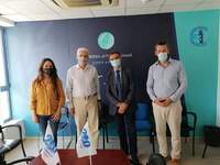 Με τον Γενικό Διευθυντή της “Airport Reg...