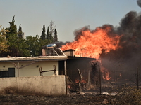 Πυρκαγιά στον Άγιο Στέφανο στη περιοχή Δ...