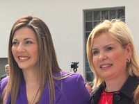 Η Αντιπεριφερειάρχης Γεωργία Ντάτσικα στ...