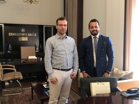 Το Επιμελητήριο Αχαΐας επισκέφθηκε ο  Εμ...